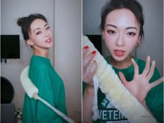 吴谨言的零痘美背养成术靠每天两招轻松养成